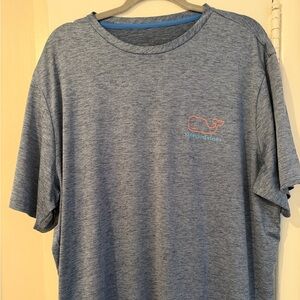 Vineyard Vines Heather Gray Performance Tee